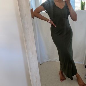 Olive dress t-shirt dress